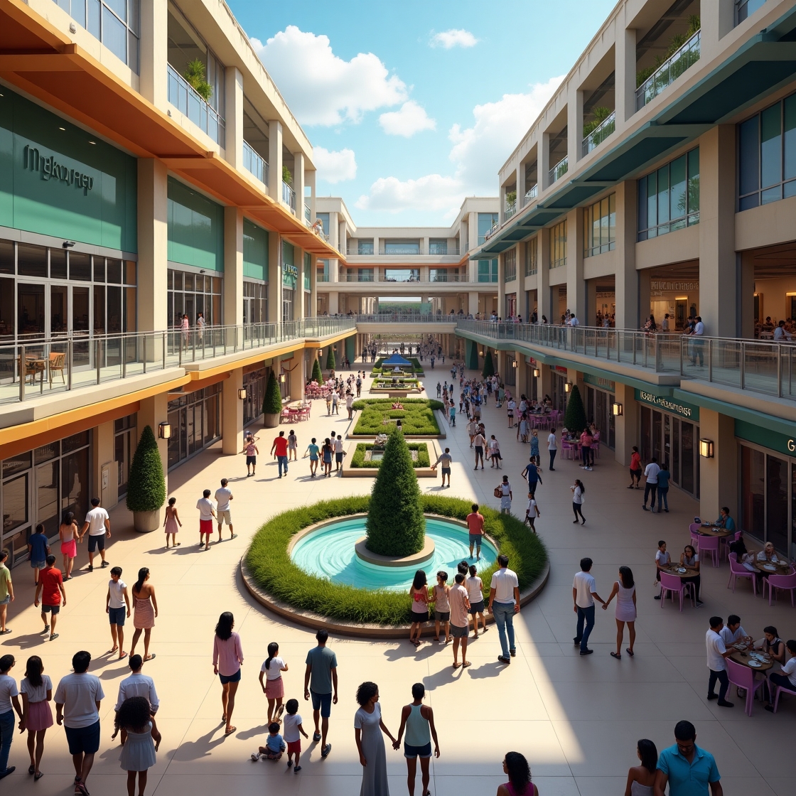 Centro comercial en Monterrey